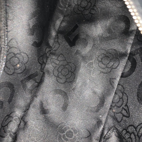 CHANEL Mademoiselle Bowler Bag Black VINTAGE RARE - Picture 9 of 14